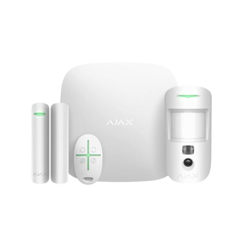 AJAX StarterKit Cam Plus, bílý