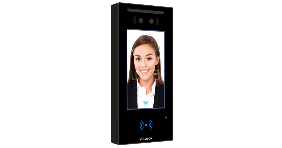 Akuvox A05C - IP přístupový terminál s FaceID, NFC, BT a QR code ...