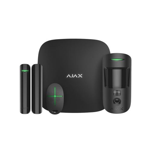 AJAX StarterKit Cam Plus, černý
