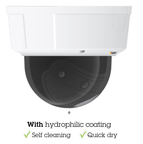 AXIS TQ3801 HYDROPHILIC CLEAR DOME