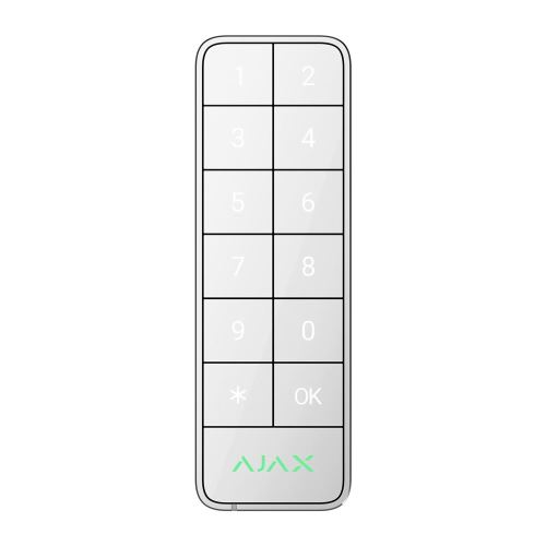 AJAX Superior KeyPad Outdoor Fibra, bílá